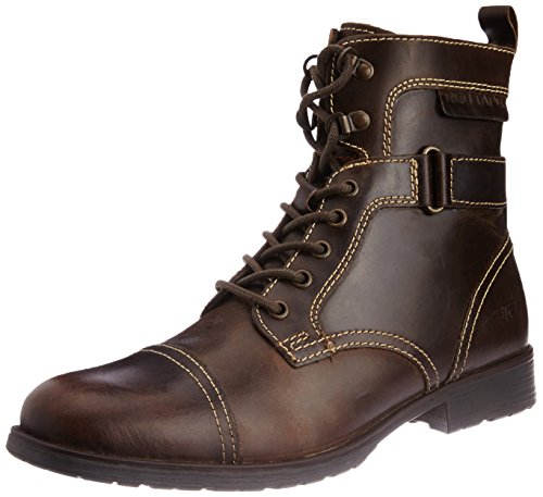 Buy Redtape Men's Brown Leather Boots 