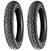 SET OF TWO: Street Tread Tire Size 16x3.0 Fits Electric Bikes, Scooters, e-Bikes, Mopeds, Kids Bikes BMX