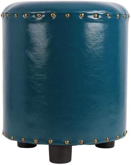 Stool Sofa Stool Wooden Bench Bench Small Bench Solid Wood Frame PU