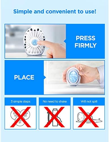 Ambi Pur Bathroom Fresh Air Freshener, Mild Lavender, 6ml (Pack of 2) 10