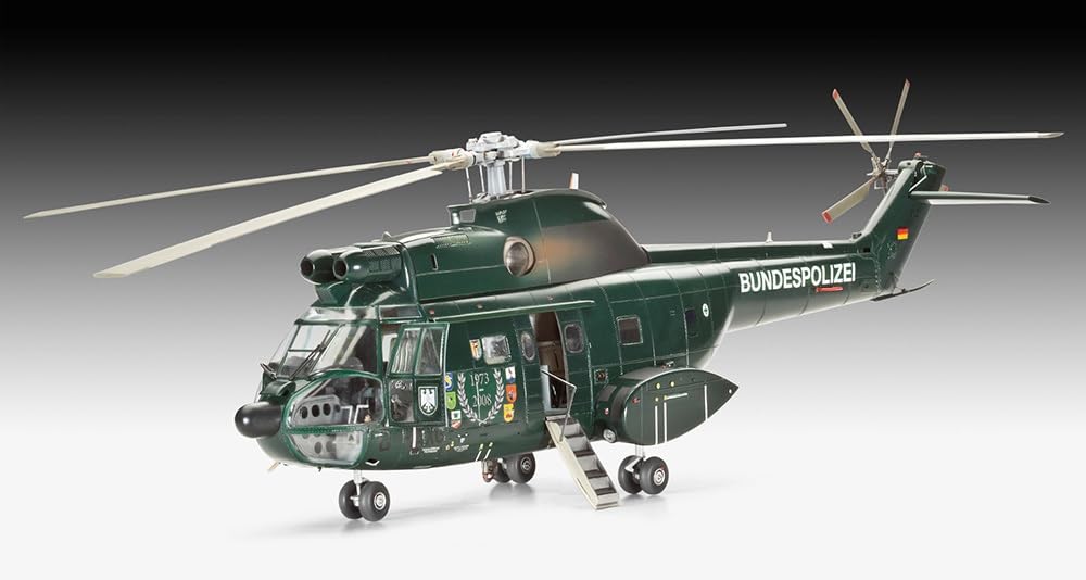 Revell SA 330/Westland Puma HC.1 - Kit modellino in plastica non verniciata, scala 1:32