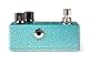 MXR M 296 Classic 108 Fuzz Mini (Effekt Pedal im MXR mini housing & Fuzz Face Hammertone Finish) Türkis