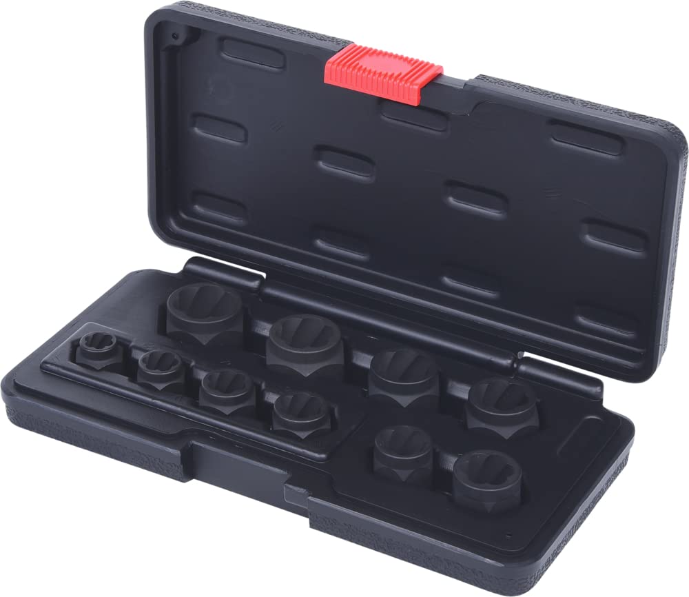 Ks Tools Black 913.3880 M9-M19 Twist Socket Set (10 Pieces)