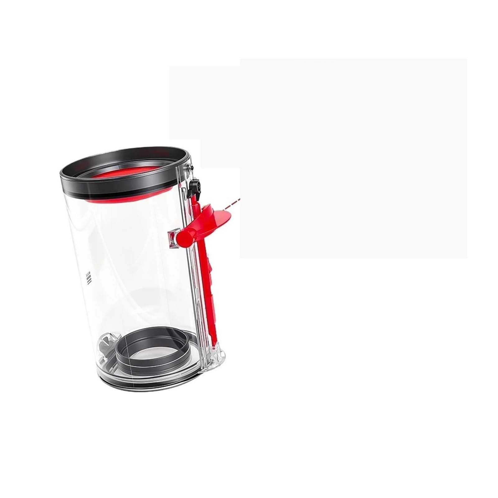 Contenitore for la polvere grande, compatibile con Dyson, V11 V15 SV14 SV15 SV22 US Aspirapolvere Contenitore for polvere Secchio for polvere Contenitore for detriti Parte di ricambio
