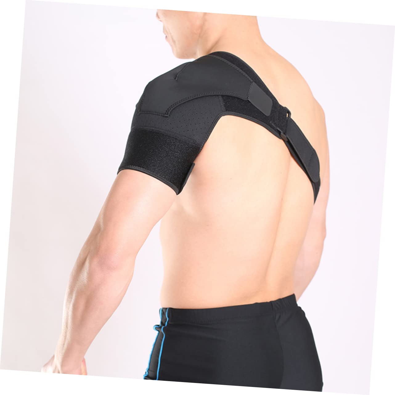FOMIYES Adjustable Shoulder Pad Non-slip Sweat-absorbent Shoulder Protection Rotator Cuff for Friends and Family