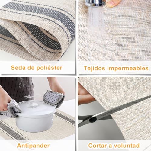 La Mejor Recopilación de Manteles Individuales Walmart - los preferidos. 24 Manteles Individuales Walmart marca SYNMORE (3)
