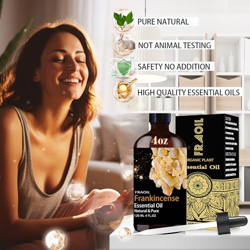 Aceite Esencial de Lotus y de Incienso 16 y 4 Fl Oz miniatura 4