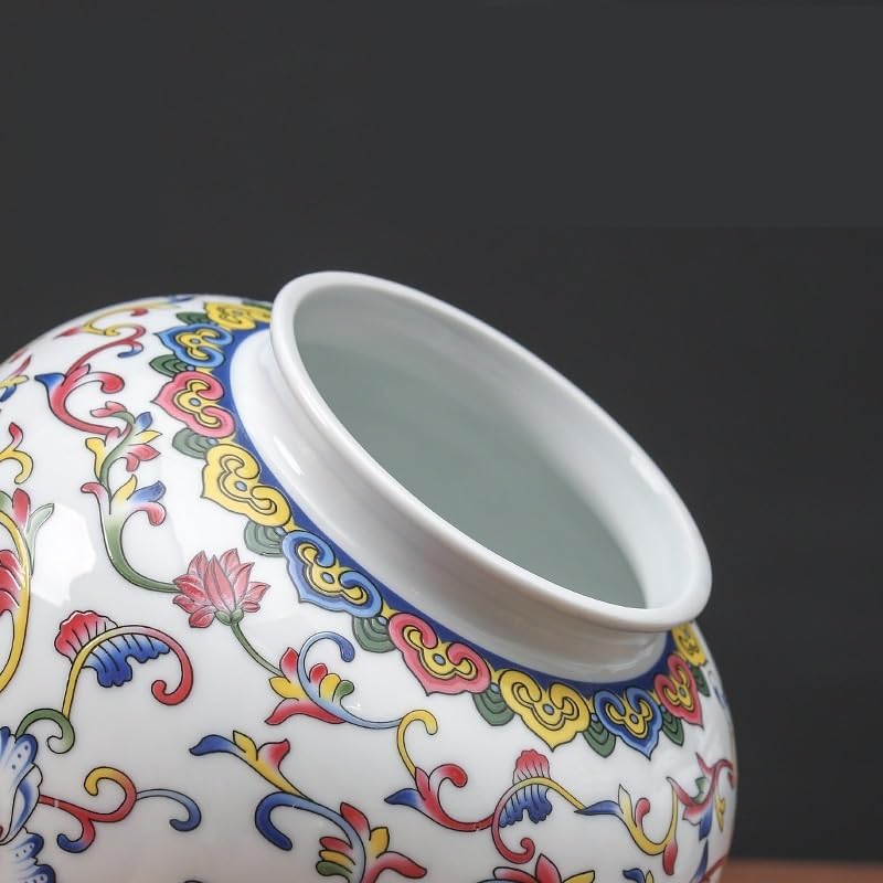 CMBSSTFC Słoik na cukier Ceramiczny pojemnik na herbatę Duża szczelna puszka na żywność Słoik do przechowywania Kanistry kuchenne Ceramiczny słoik do przechowywania żywności Pojemnik na herbatę
