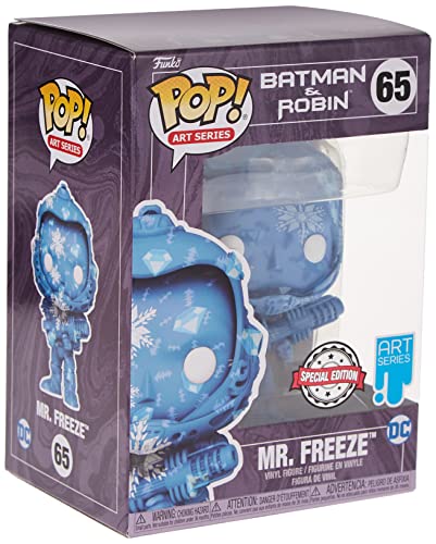 Funko Pop! Art Series: Dc Batman Y Robin - Mr. Freeze (Edición Especial)