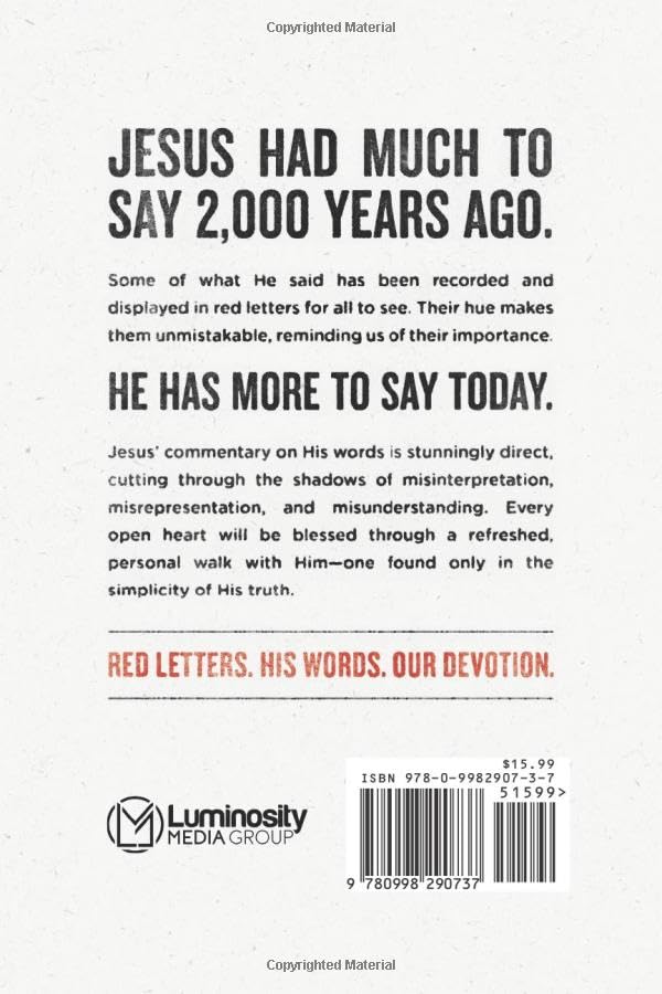 Red Letters: A Jesus Devotional - Image 2