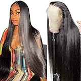 200 Density HD Lace Front Wigs Human Hair 22 Inch 13x4 Straight Lace Frontal Wigs Human Hair For Black Women,Glueless Wigs Human Hair Pre Plucked With Baby Hair