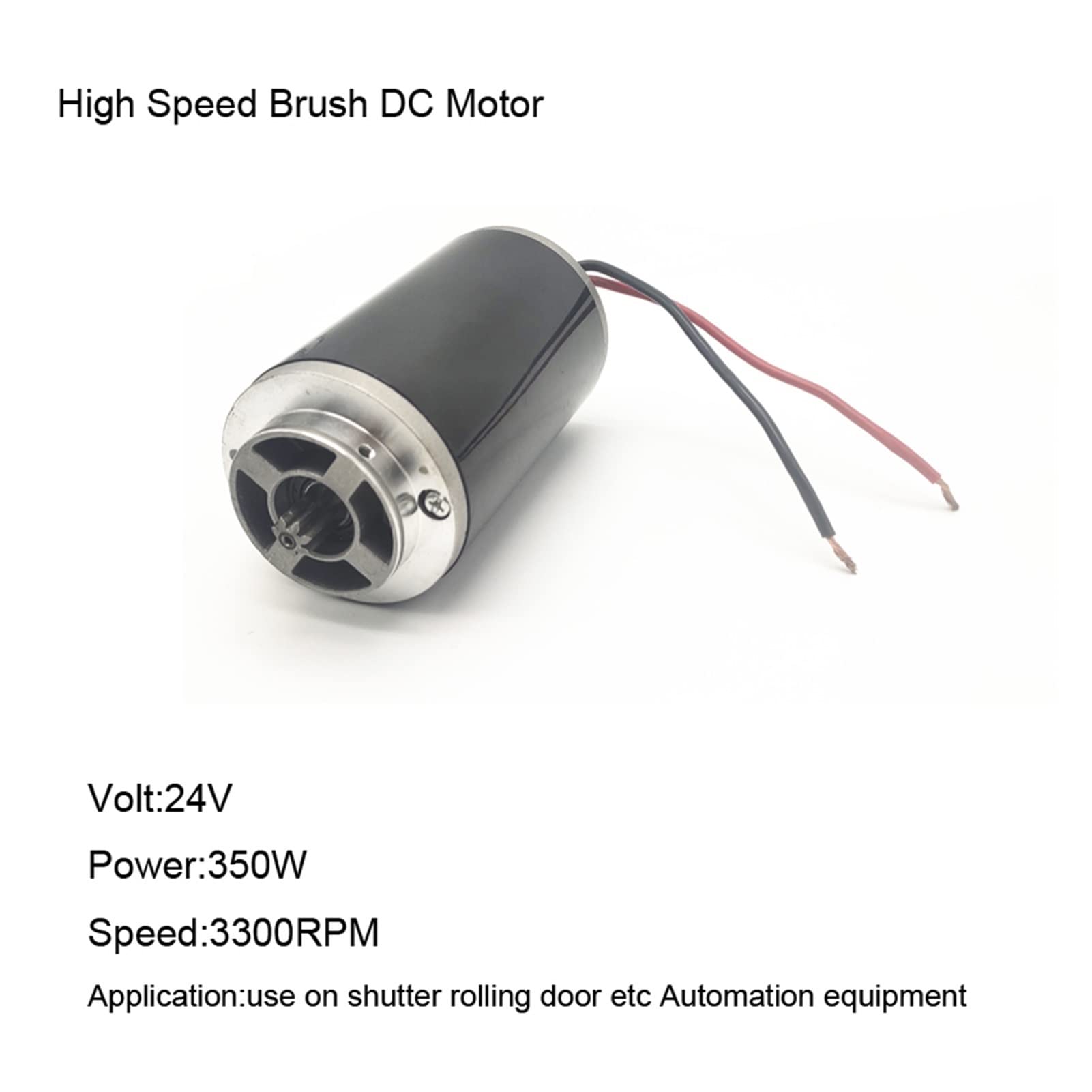 Lagerausstattung, Hochwertiger Rolllüttertür-Treibermotor 24V-Hochgeschwindigkeitsbürste DC Motor for alle Arten von Automatisierungsgeräten
