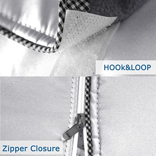 Akefit Washing Machine Cover, Waterproof And Dustproof Washer Dryer Cover For Front Loading H39 D33 W27 Inch #TOP5