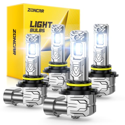 Image of 9005 9006 LED Light Bulbs, 68,000LM, 6500K White, 4-PACKS