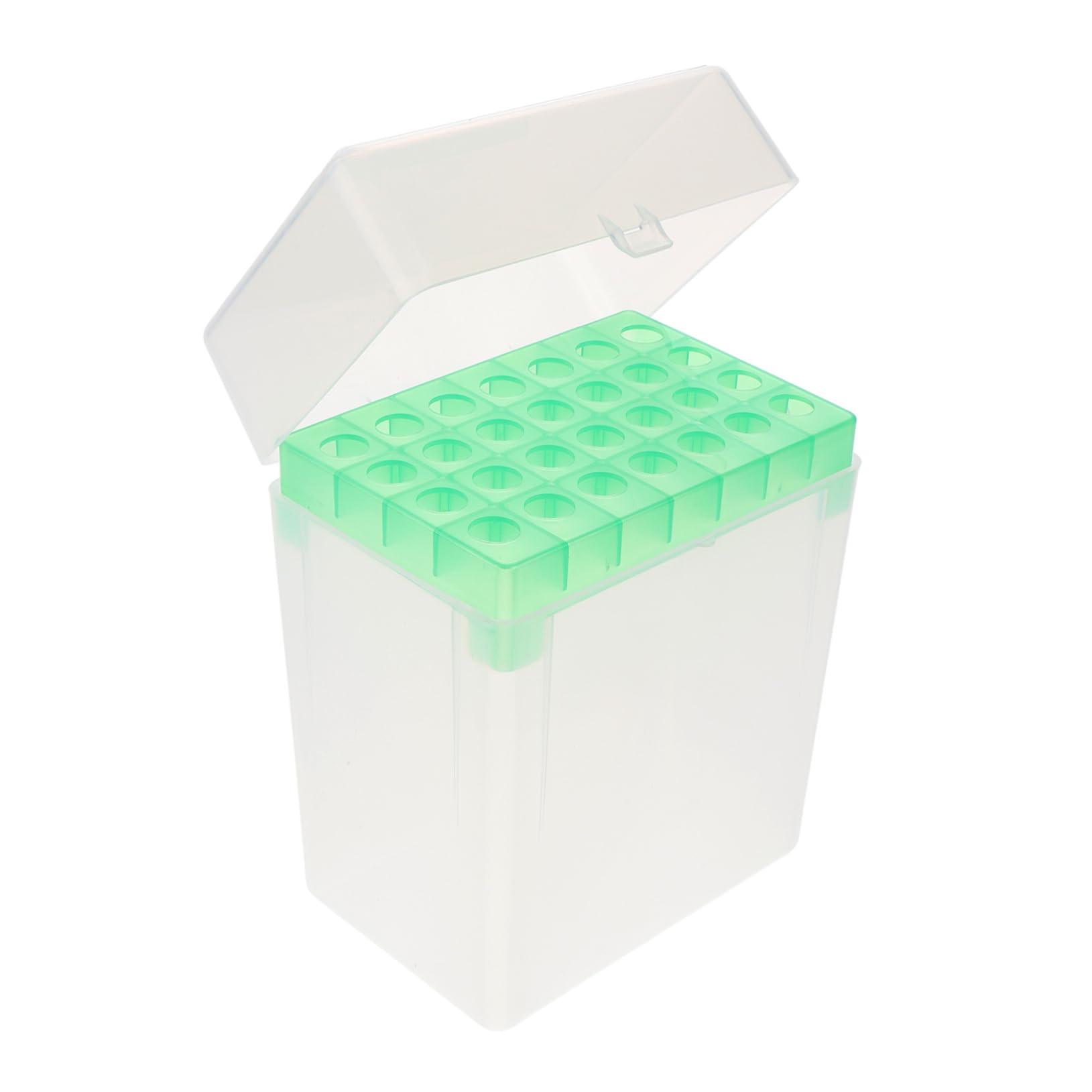 SOLUSTRE 4piezas Caja De Almacenamiento Para Tubos De De Laboratorio Huecos Soporte Para Para Organizar Consumibles De Laboratorio