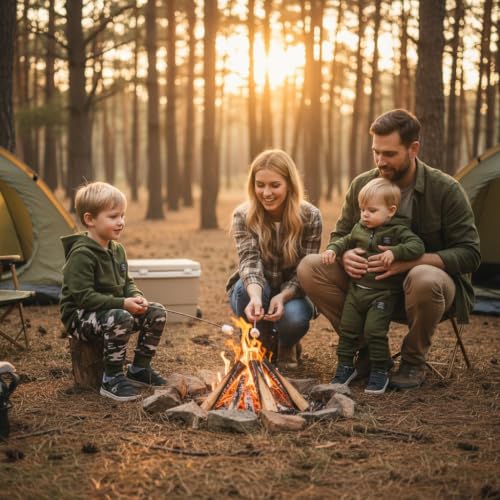 Image of YOUNGER STAR Toddler Baby Boy Girl Clothes Fall Winter Outfits Long Sleeve Hoodie Sweatshirt Sweat Pants Cotton Sweatsuits
