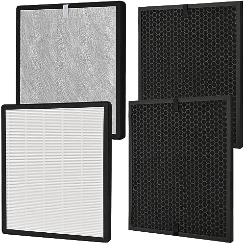 Pmosata LV-PUR131 Replacement Filters for LEVOIT LV-PUR131 and LV-PUR131S LV-PUR131-RF ...