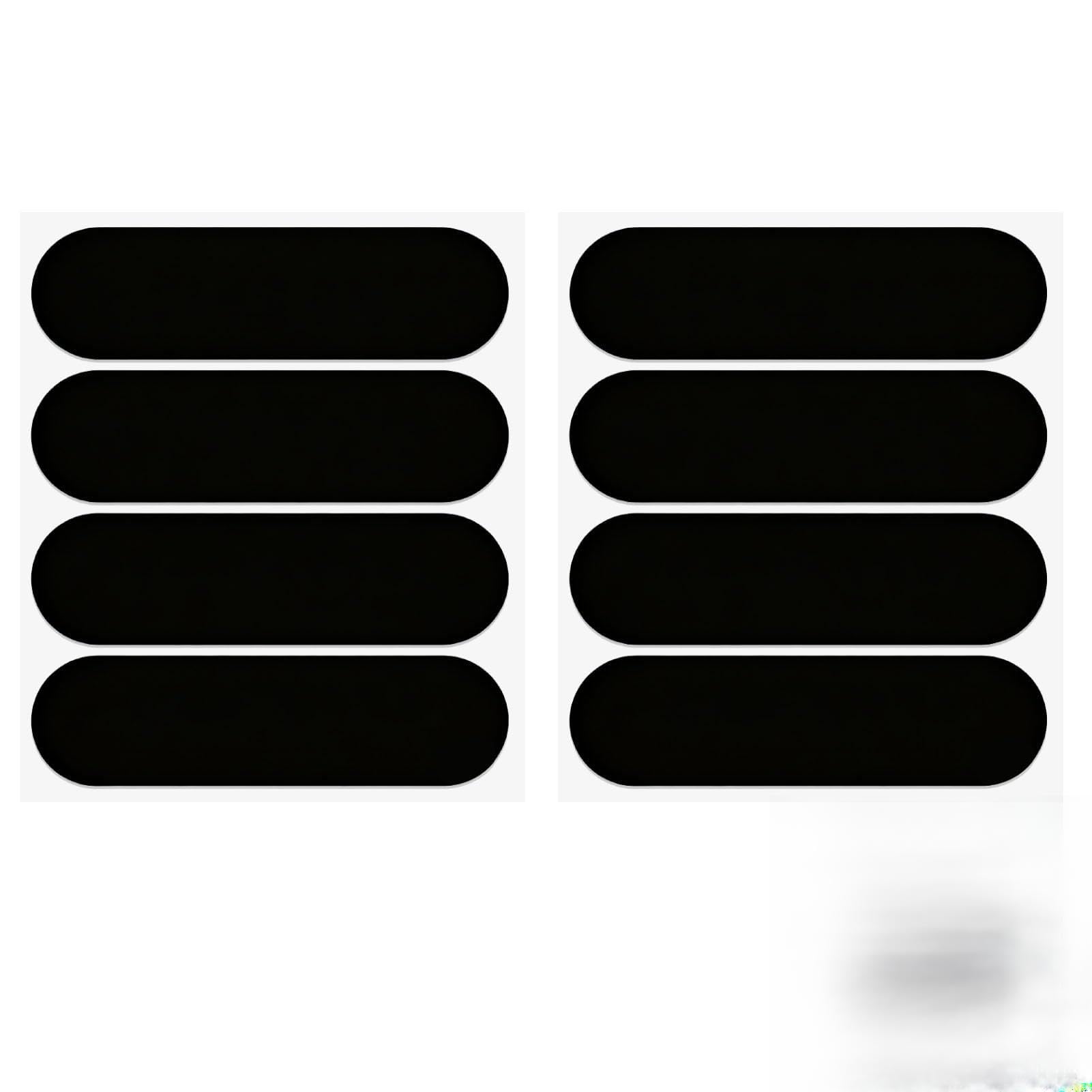 8 Bandes Réfléchissantes Casque Moto + Haute Visibilité + Stickers Rétro-réfléchissants Moto pour Casque Moto