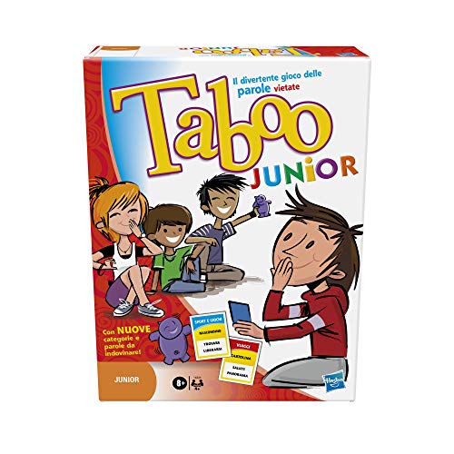 Hasbro Gaming Taboo Junior Gioco in scatola per bambini da 8 anni in...