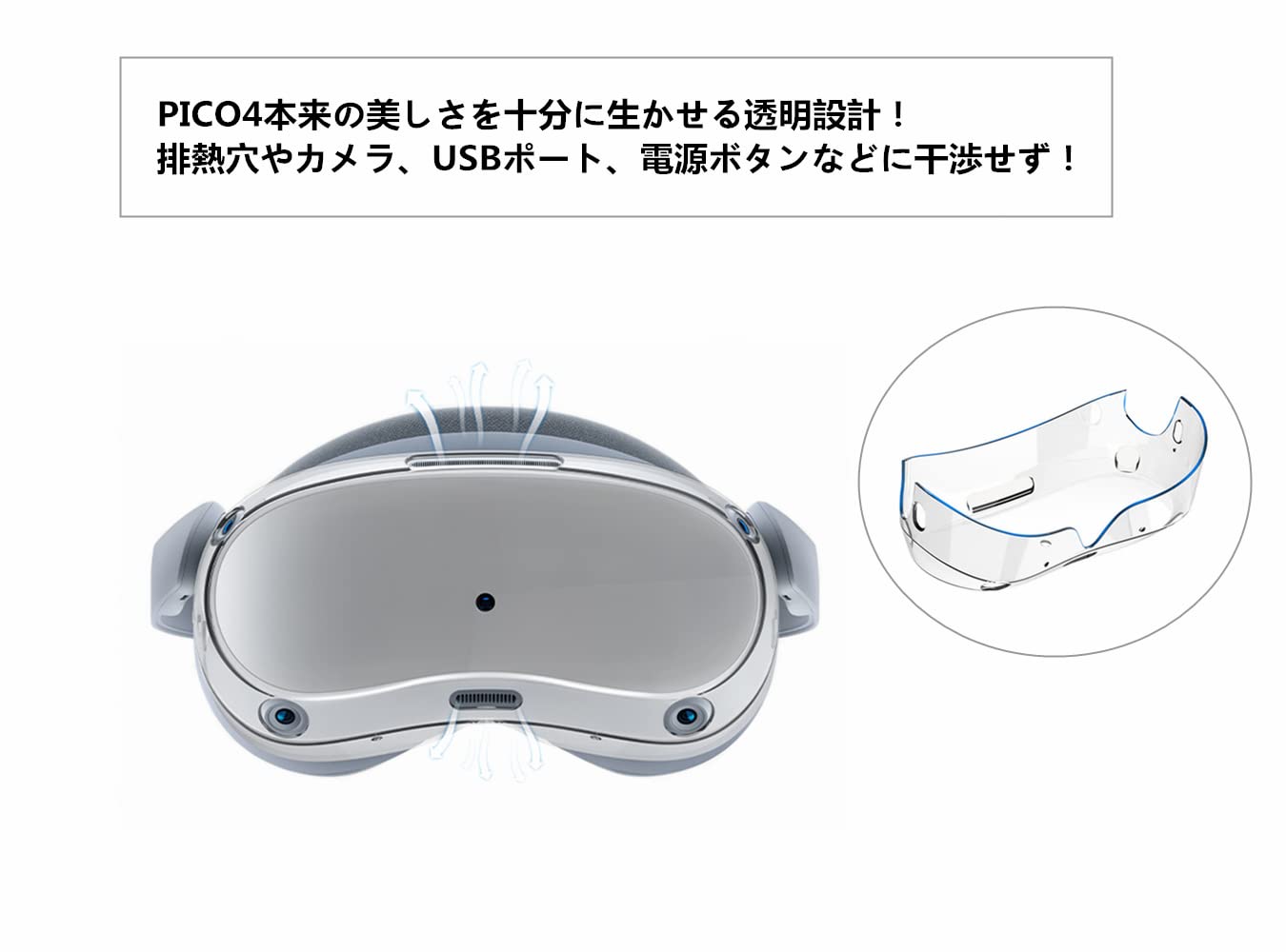 PICO4 本体 128GB コントローラー 充電器 フェイスカバー PICO4 本体 128GB コントローラー 充電器 フェイスカバー HMD シリコン