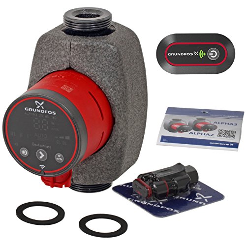 Grundfos Alpha 3 Hocheffizienz-Umwälzpumpe 25-60 180 mm