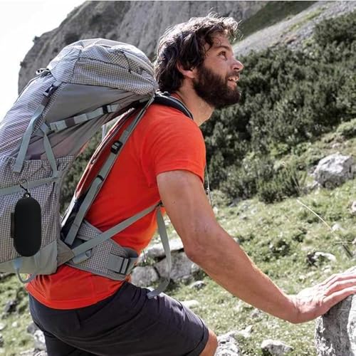 Image of Silicone Cover Compatible with Sony WF-C700N Earbuds Cover, Soft, Shockproof (Fits only Sony WF-C700N case, Bluetooth Earbuds & Charging case not Included) - Black