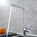 Produktbild Moderne minimalistische Küchenarmaturen Wasserhahn Küche Wasserhahn Küche mit Schlauch 360 ° drehbarer Küchen-Waschtischhahn warmer und kalter Küchen-Drehhahn