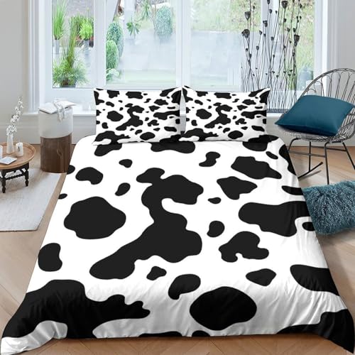 Housse de couette chat cosmique lit 260x220 effet 3D confortable - 4