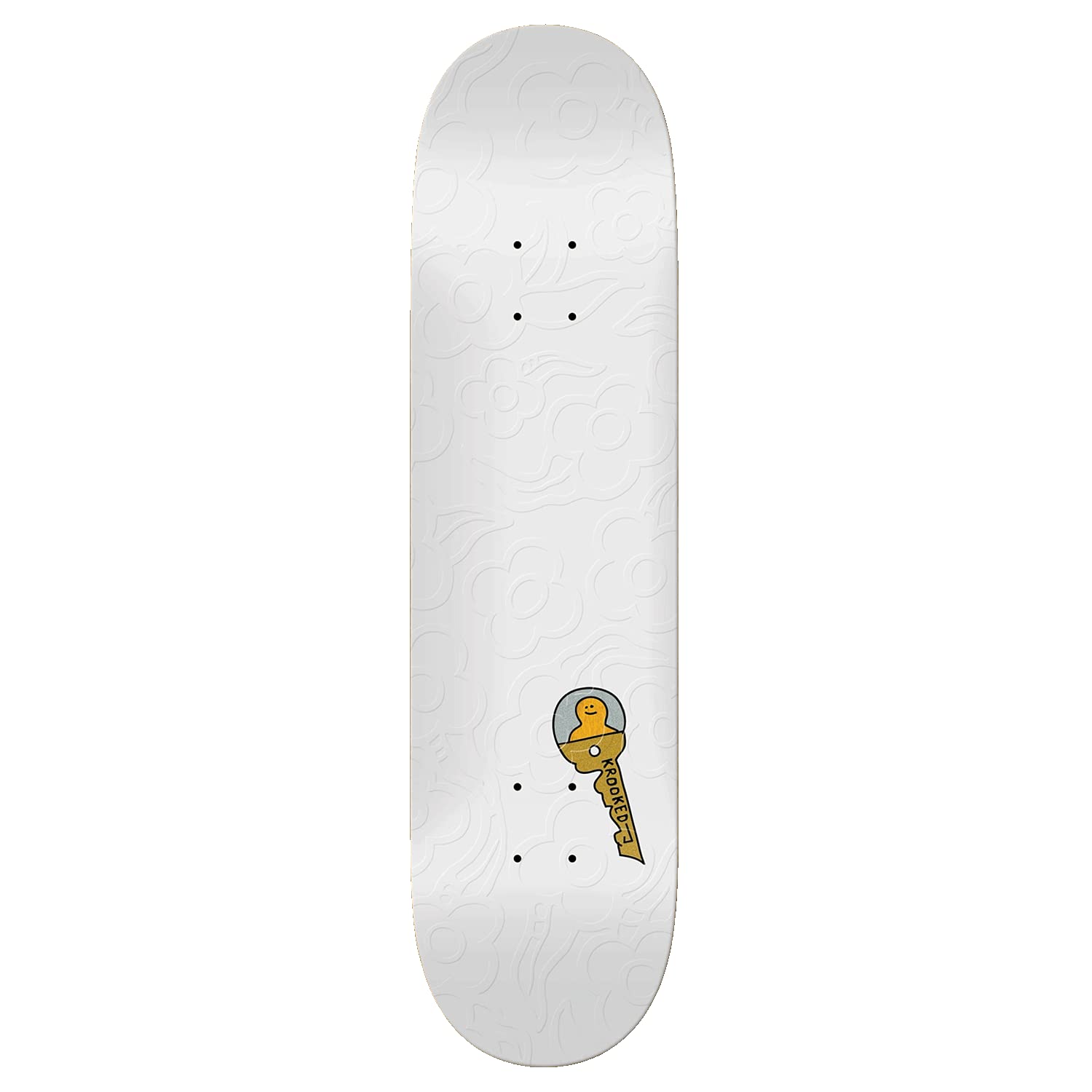 Amazon | KROOKED クルキッド KEE SLICK DECK デッキ スケートボード