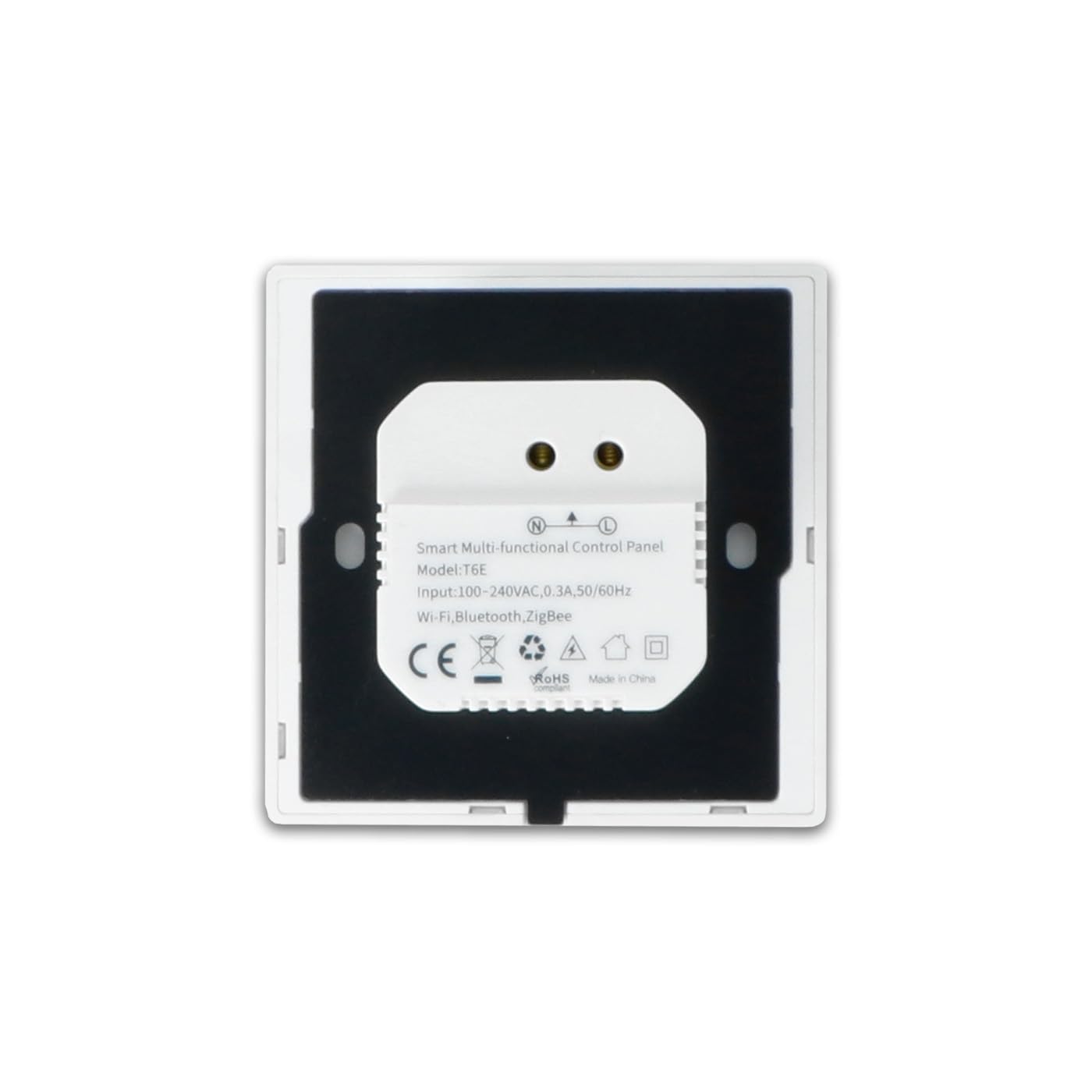 TUYA Smart Touch Monitor LCD Panel de control de escena inteligente pantalla con conectividad inalámbrica para interruptor de luz inteligente para el hogar inteligente, enchufes, WIFI ZIgbee, pantalla