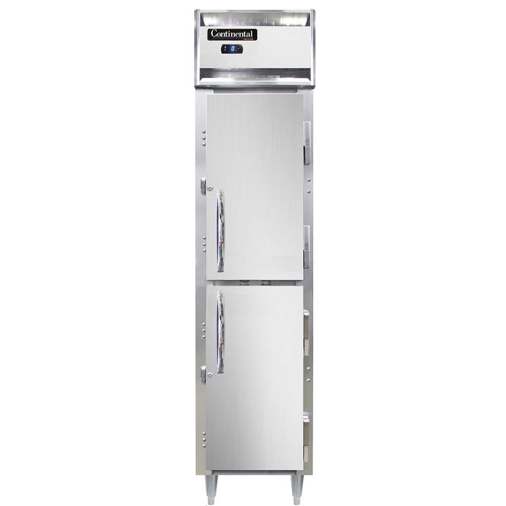 DL1FSE-HD Designer Slim Line Single Section Reach In Freezer by Continental Refrigerator – Commercial Grade