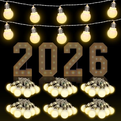 Guirlande lumineuse de chapiteau Retisee lot de 6 pour décorer de grandes lettres de fête