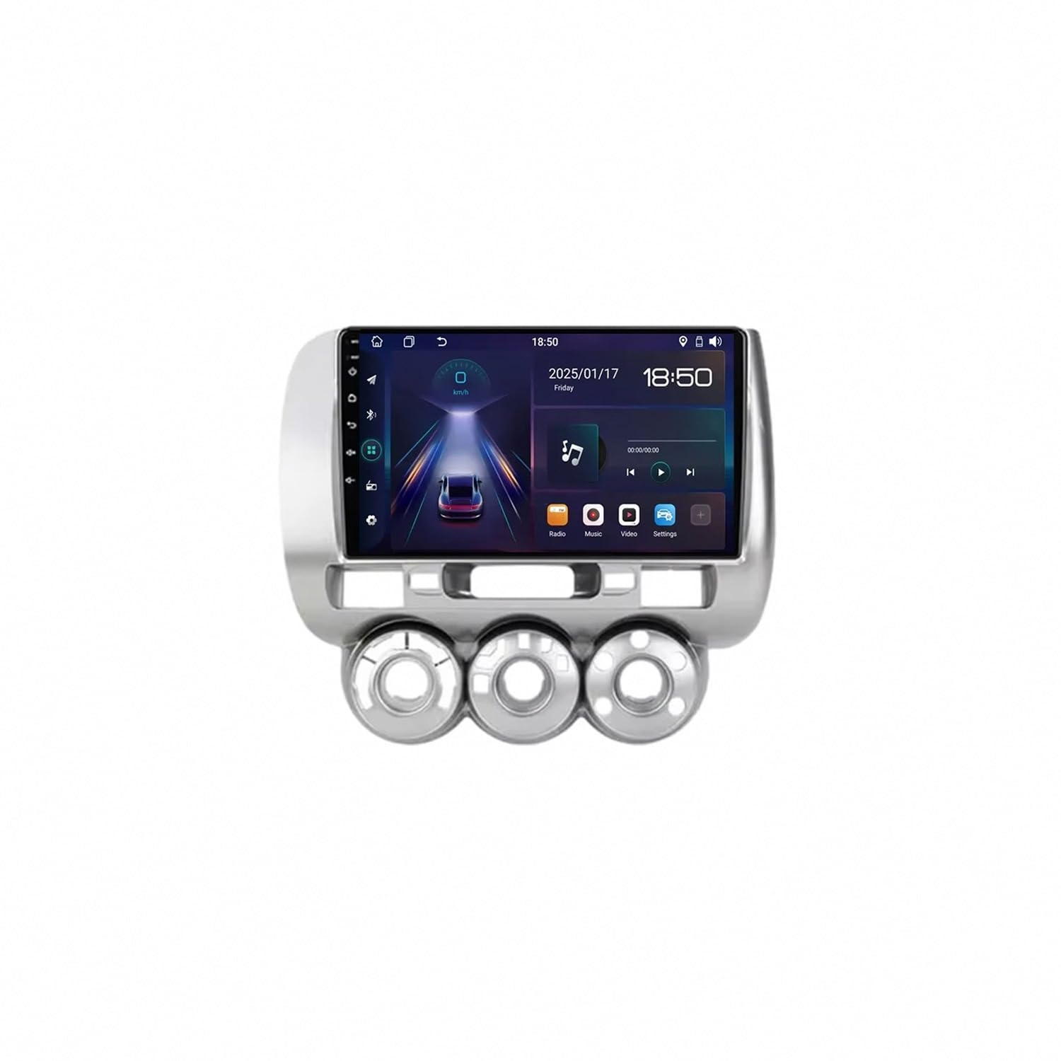 Radio de coche 2 DIN para Honda Fit con Carplay, Android Auto inalámbrico y Bluetooth 8