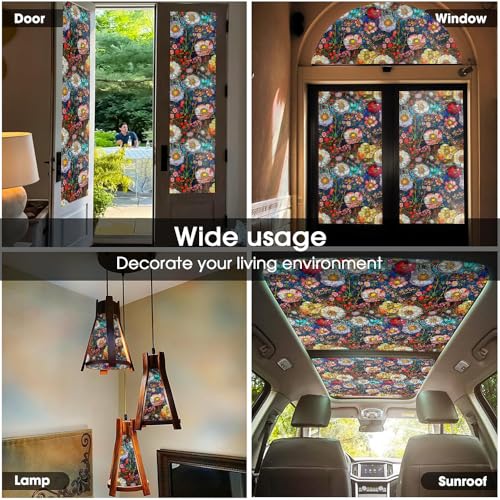 Vinilo decorativo para ventana 40x300 cm REDAMANCY miniatura 5