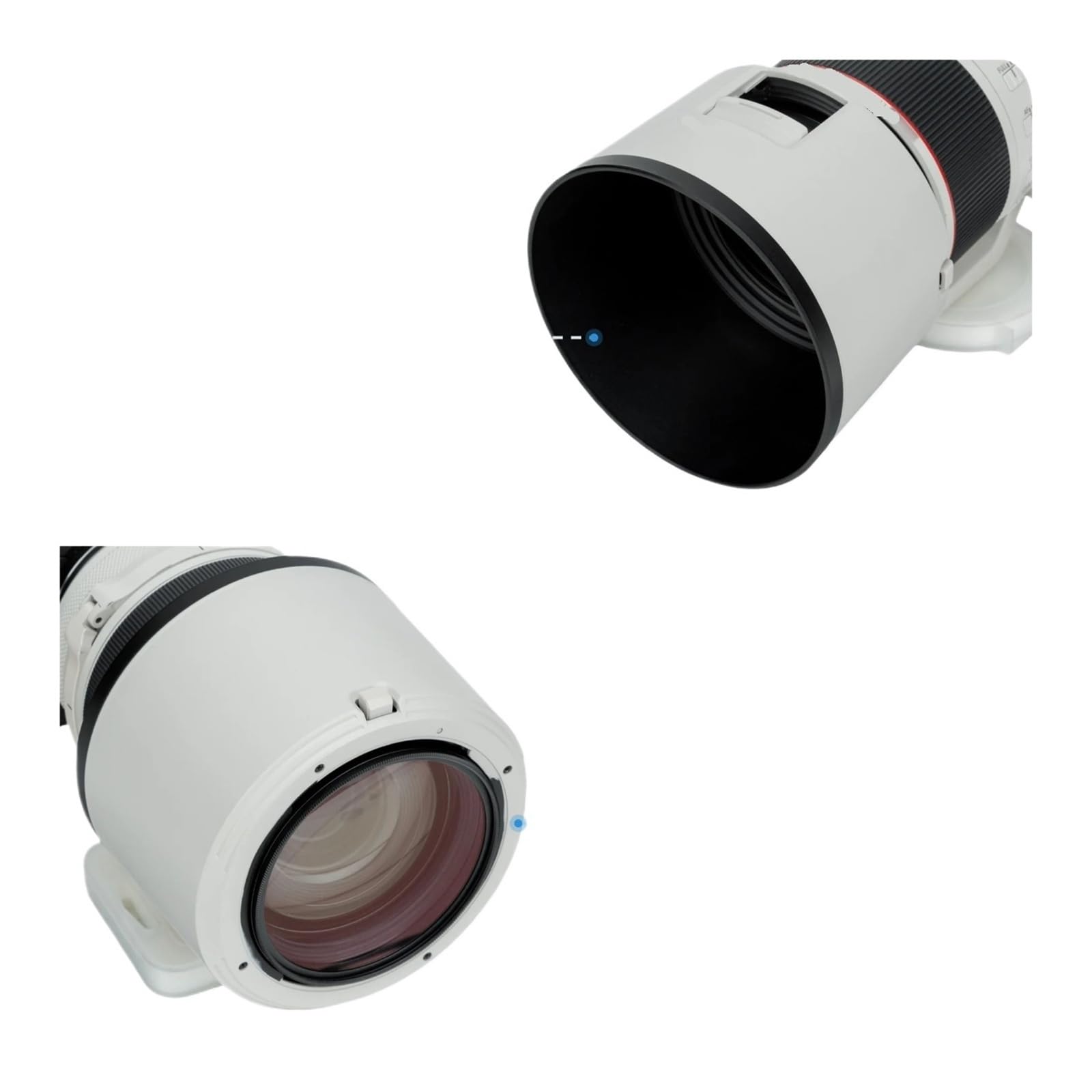 Pare-Soleil d'appareil Photo, Compatible for 70-200mm F2.8 100-500mm F4.5-7.1 ET-83FWIII