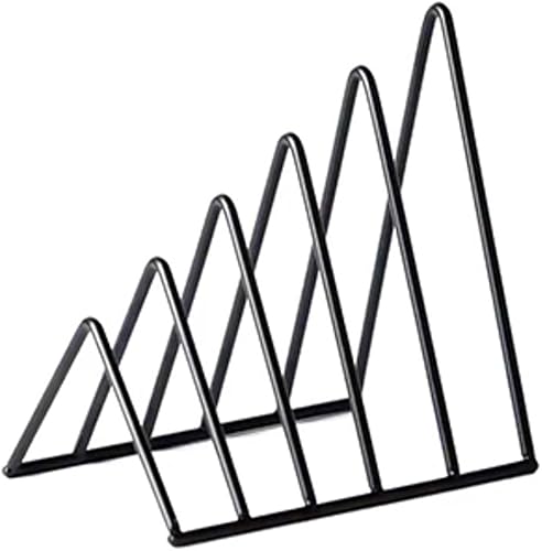 Carpeta de archivos, soporte para revistas, soporte de almacenamiento de discos de vinilo, soporte de metal para periódicos y organizador de álbumes