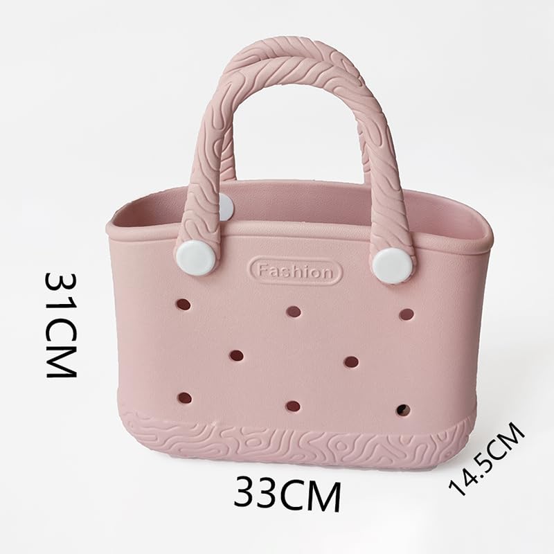 Waterproof EVA Tote, Lightweight, Beach Bag, Pool, Gym, Travel, with Random Accessories4