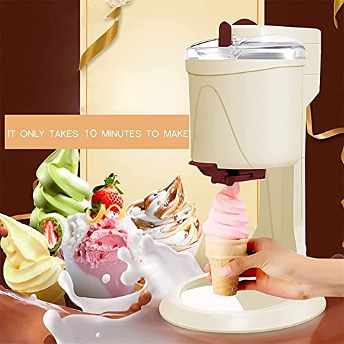 Yokbeer Automatische Haushaltseismaschine, DIY Eismaschine, Schnell, Leicht Zu Reinigen Glatt, Für Kinder Gefrorene… – Bild 3