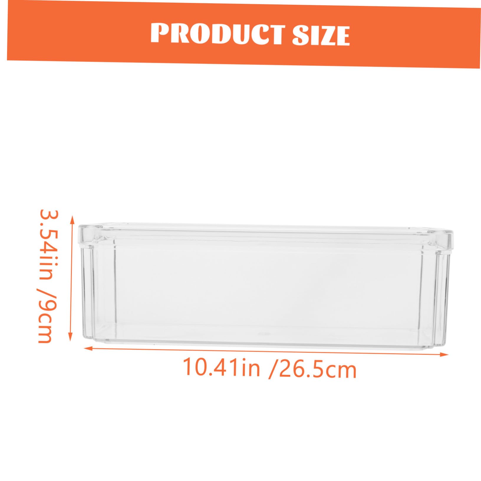 Cabilock 3 piezas Cajas Transparentes para Frigorífico Organizadores Multiusos de Almacenamiento Resistentes de Pet para Frutas Verduras y Alimentos Frescos Ahorro de Espacio Cocina