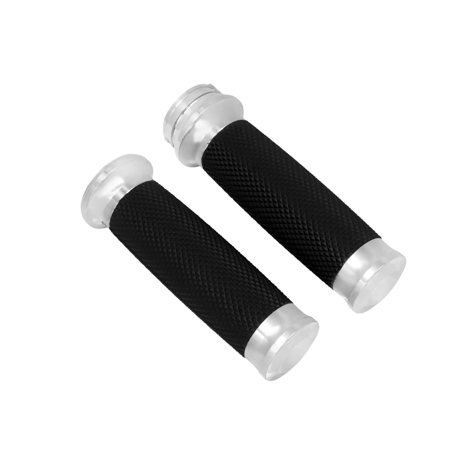 Poignées de guidon moto 25mm pour Softail FLS et Touring FLHR - 8