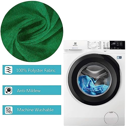 Rideau de douche polyester moderne vert pour créer un espace bien-être zen - 6