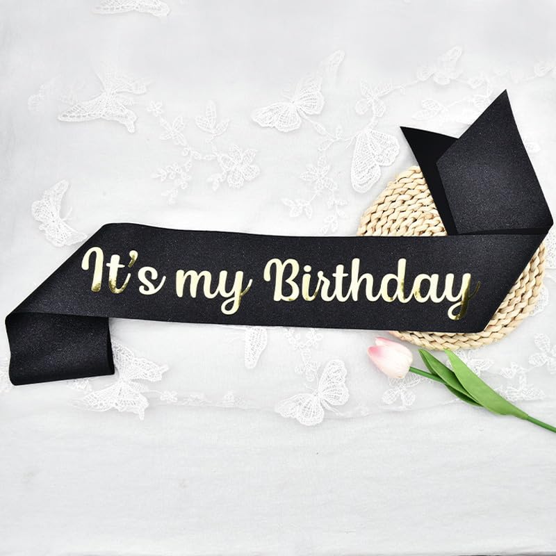 Birthday Bday Gifts for Women Men Birthday Party Sashes for Daughter Son Friend Birthday Accessories Decoration for Mom Dad2