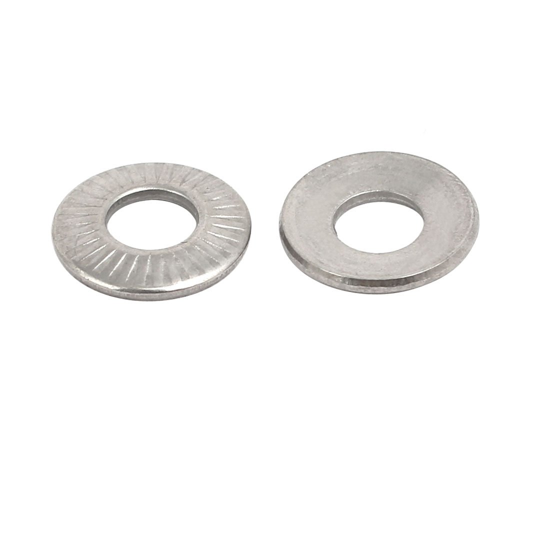 Aexit M4 304 Quality Parts Stainless Steel Wedge Locking Washer Silver Tone 20pcs Model:83as405qo121