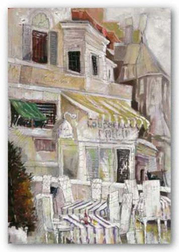Restorante Louis Phillip by M. Behforouz Art Print Poster