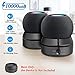 PlusAcc Battery Base for HomePod Mini - 10000mAh Portable Charging Station Compatible with Home Pod Mini, Cord Management Charger Stand Holder, No Muffled Sound (Black)