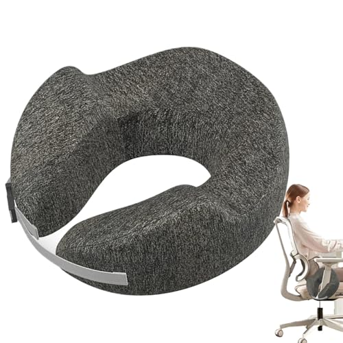 FmtwPhn Almohada cervical, almohada de viaje en forma de U para viajes en avión, almohada de viaje para mujer, hombre, coche, avión, casa, tren, tren de alta velocidad