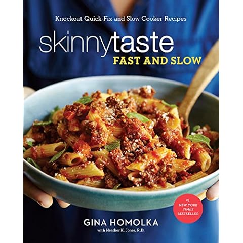 Skinnytaste Fast and Slow: Knockout Quick-Fix and Slow Cooker Recipes: A Cookbook Cover