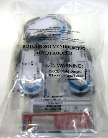 Transformers Animated Exclusive Botcon 2011 Autotroopers Pack of 3 – Bild 2