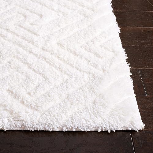 Tapete SAFAVIEH Tahoe Shag 213x152 cm Blanco miniatura 4