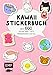 Kawaii Stickerbuch: Über 600 zuckersüße Tiere, Maskottchen und Co.